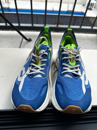 Zapatilla Olympikus CORRE 3 Grafeno Azul/Verde