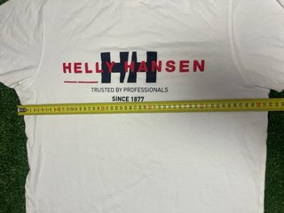 Camiseta Helly Hansen M Blanca Logo HH