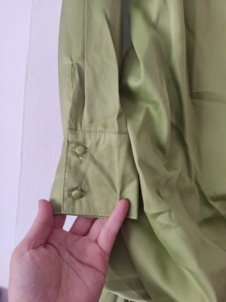 Vestido Nasty Gal verde talla S