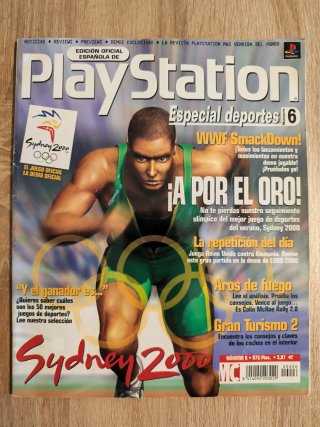 Lote 8 Revistas PlayStation (FIFA, Tomb Raider, F1