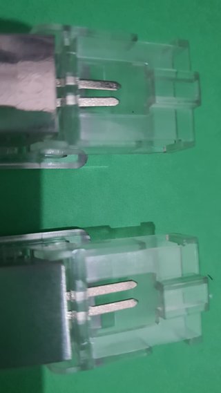 Juego de 2 luces LED interiores transparentes