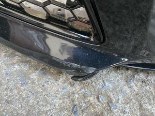 Parachoques Audi A3 Restyling Negro