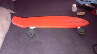 Skate naranja para niños Skate azul para niños