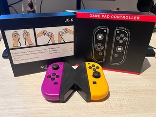 Mandos Joy-Con Morado y Amarillo