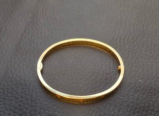 Pulsera Cartier Love Oro Amarillo 18 Kt "16"