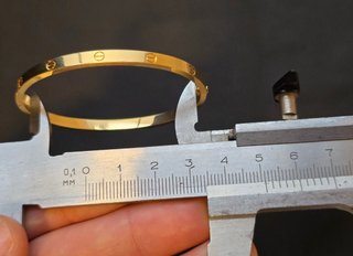 Pulsera Cartier Love Oro Amarillo 18 Kt "16"