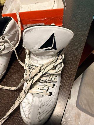 Botas de hockey Azemad blancas