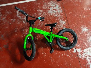 Bicicleta BMX Monty 102 14” Verde