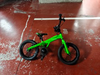 Bicicleta BMX Monty 102 14” Verde