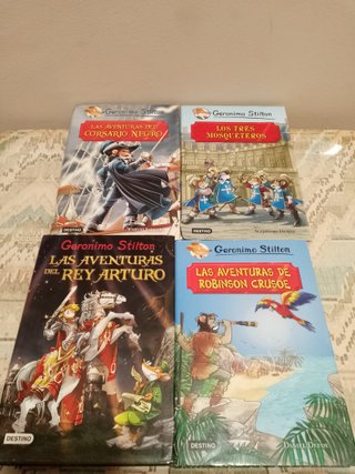 4 adaptaciones de clásicos de Jerónimo Stilton