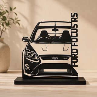 Ford Focus RS MK2 - Silueta 3D frontal