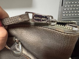 Bolso Gloria Ortiz marrón/gris