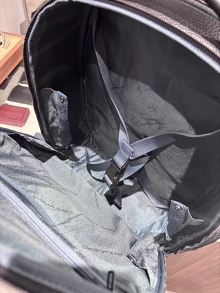 Mochila Piquadro Piel Negra Viaje Business