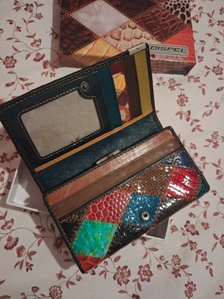Dos carteras mas bolso bandolera cuero