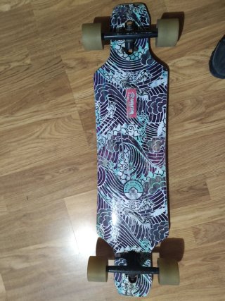 Skate Longboard Diseño Dragón