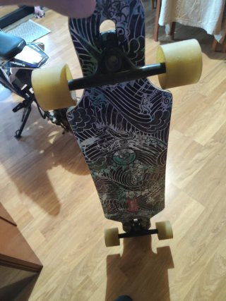 Skate Longboard Diseño Dragón
