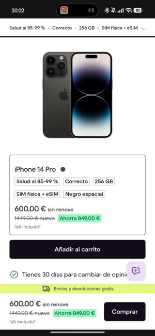 iPhone 14 Pro 256 GB