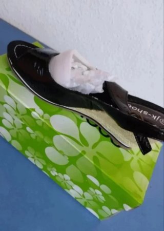 Sandalias Cuña Marrones Nuevas
