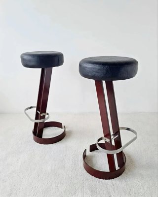 2 Taburetes Z Art Decó | Vintage 60s