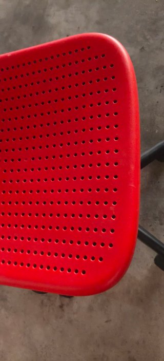 Silla de escritorio roja