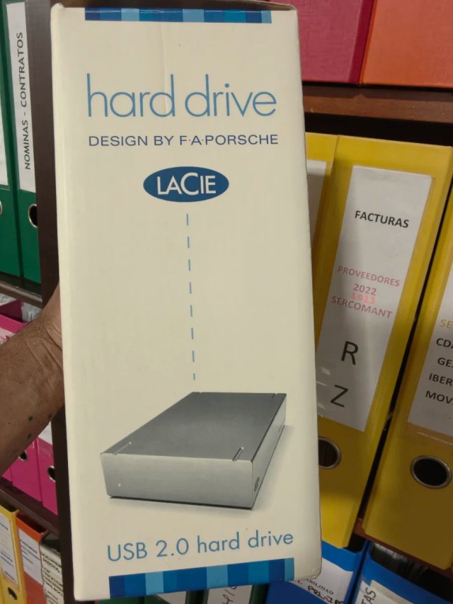 Disco Externo LaCie Porsche Design