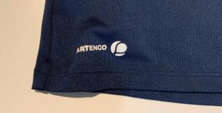 Falda-pantalón deportiva ARTENGO azul marino