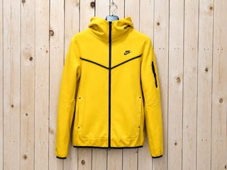 SUDADERA NIKE TECH AMARILLA XL