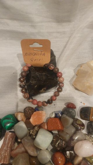 Pulsera Rodonita Natural 8mm