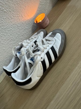 Zapatillas Adidas Samba Niños Blancas talla 36