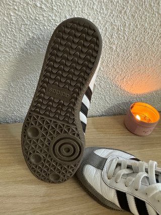 Zapatillas Adidas Samba Niños Blancas talla 36
