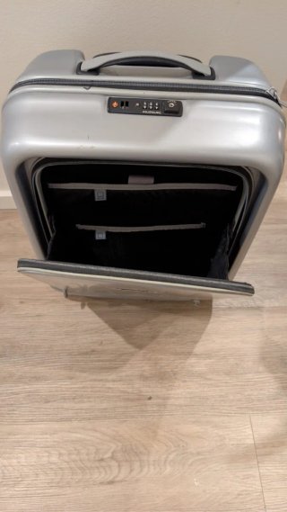 Maleta Cabina Samsonite Ultimocabin Plata