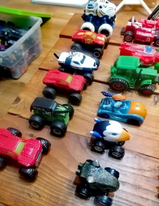 Lote de 40 Coches de juguetes