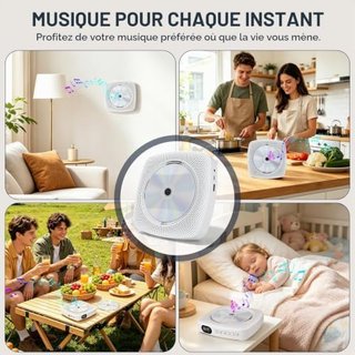 Reproductor CD WOLFANG WDV04 Bluetooth