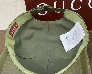 Chapéu Gucci GG Caqui Verde