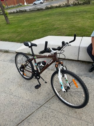 Bicicleta Marrón precio negociable