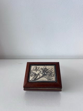 Antiguo joyero plata 925