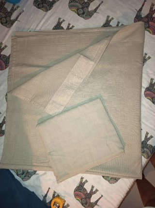 2 Cortinas Ikea Beige Tela