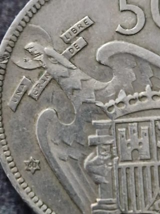 Moneda Francisco Franco 1957