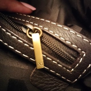 Bolso Piel Purificación García Marrón