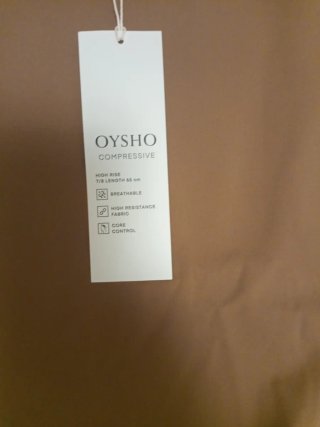 Leggings Oysho Compressive Marrones
