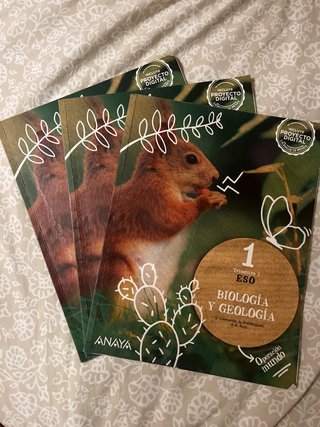 pack libros de biología 1°ESO