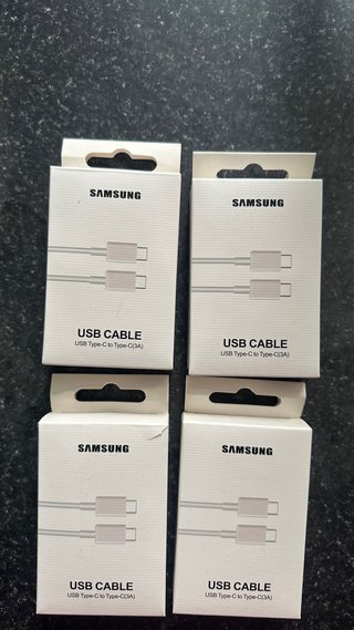1 Cable USB Samsung Tipo C a Tipo C
