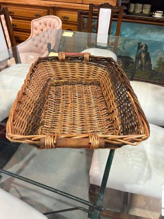ANTIGUA CESTA DE MIMBRE