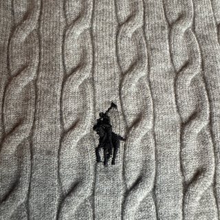 Jersey Polo Ralph Lauren Gris Cable Knit