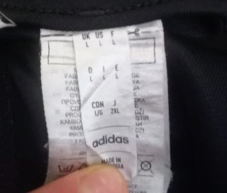 Pantalón Adidas Negro