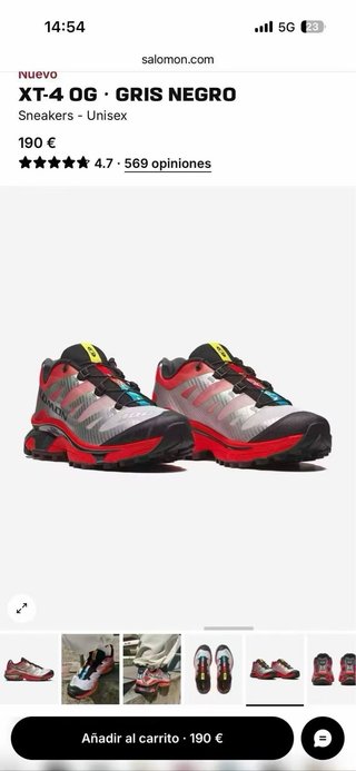 Salomon XT-4 OG unisex sneakers