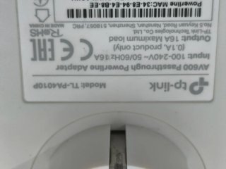 Adaptador PLC TP-Link AV600