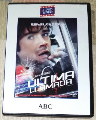 Película DVD: Última Llamada (Phone Booth)