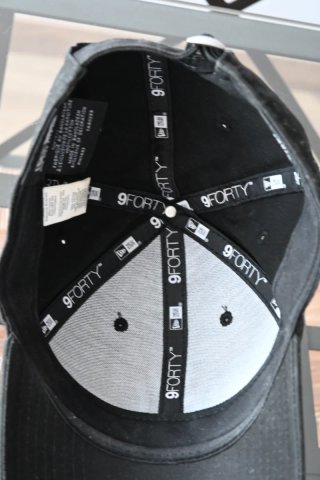 Gorra NY New Era Negra Blanca Original