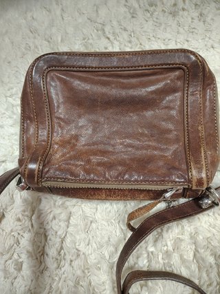 Bolso Bimba y Lola Piel Cabra Marrón